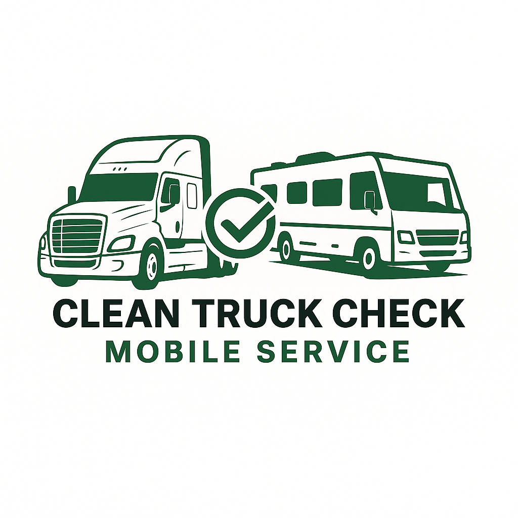 Clean Truck Check Mobile Service Logo