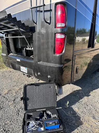 RV and motorhome testing equipment